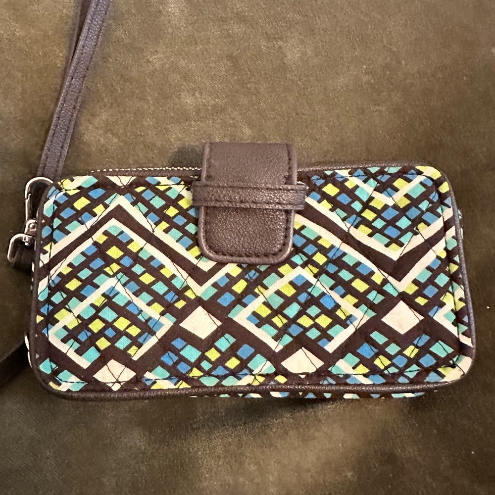 Vera Bradley Patterned Wristlet
